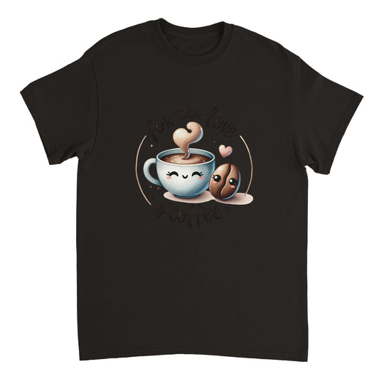 Coffee lovers Heavyweight Unisex Crewneck T-shirt