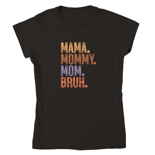 Mom Classic Womens Crewneck T-shirt