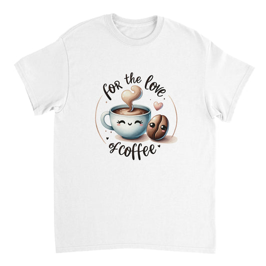 Coffee lovers Heavyweight Unisex Crewneck T-shirt